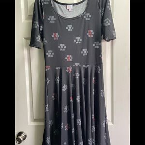 LulaRoe knit dress